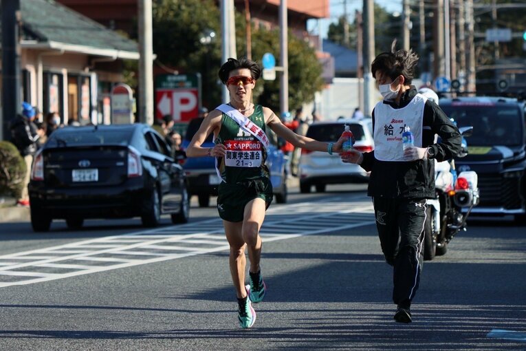チームとしては20年箱根路から遠ざかっている関東学院大だが、選抜チームでは定期的に選手を輩出している／上野さん提供