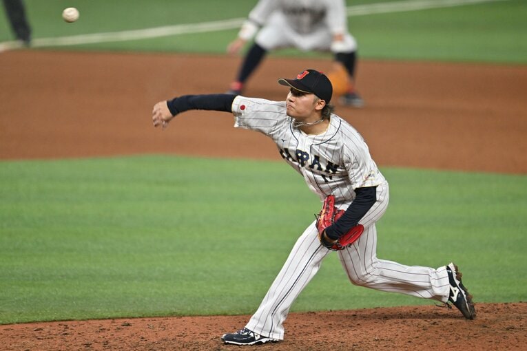WBCでは３試合に登板し好投した伊藤　©︎Naoya Sanuki