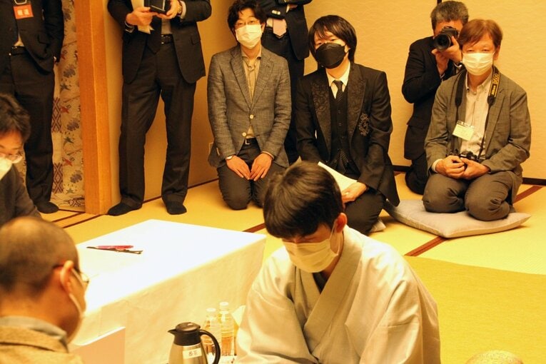 第81期名人戦第1局　©NumberWeb