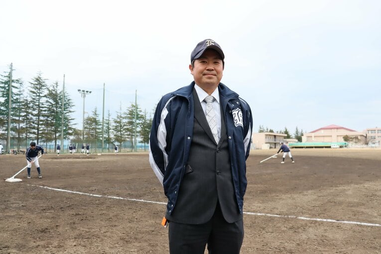 現在は仙台東で監督を務める芳賀さん　©Genki Taguchi