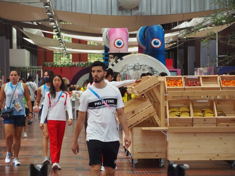 パリ五輪の選手村（全56枚）©JMPA