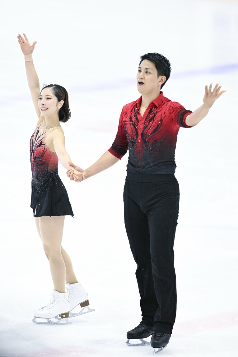 今季の国際大会初戦となった木下グループ杯ショートの演技　©Asami Enomoto