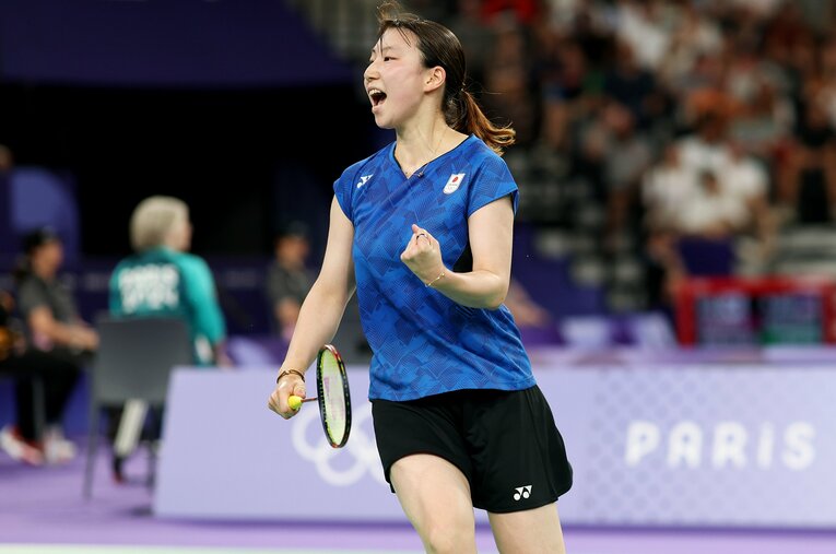 相次ぐバドミントン協会のエントリーミス。パリ五輪で銅メダルを獲得した五十嵐有紗も意見を表明していた ／ photograph by JIJI PRESS