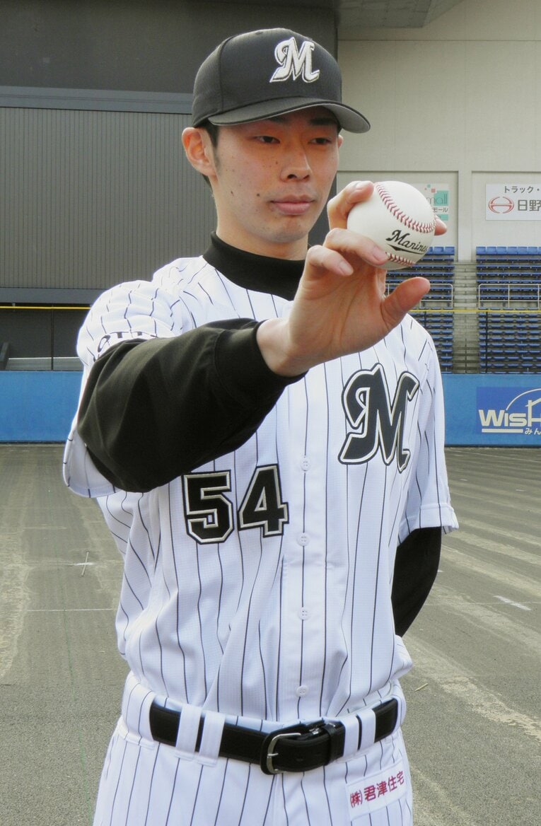 2009年、パドレスから18巡目指名を受けるも、その後ロッテに入団した藤谷周平 ©JIJI PRESS