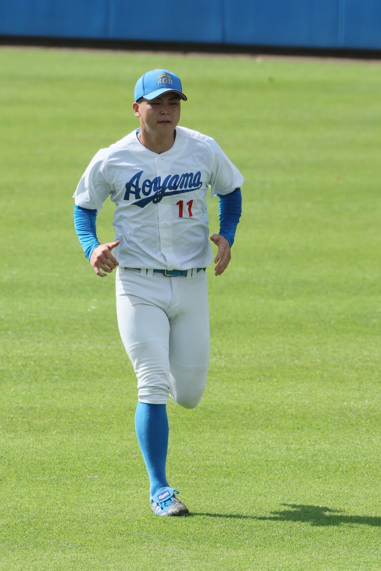 大学でも成長を見せた中西。大学日本代表でも中心選手として活躍した　©Shigeki Yamamoto