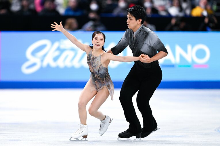 りくりゅうがGPファイナルで見せた美しい演技　©Asami Enomoto