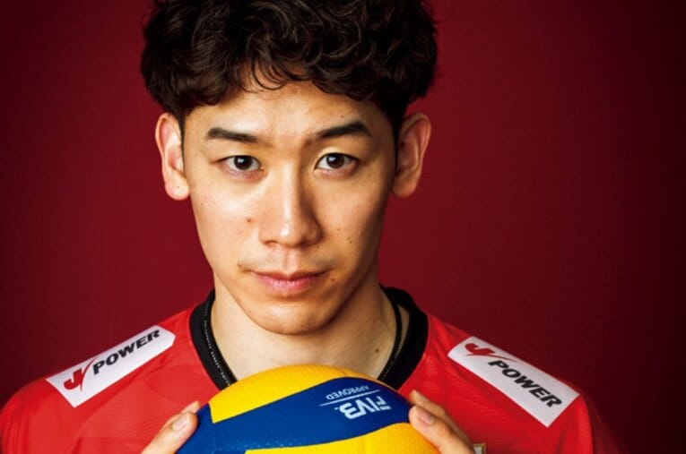 日本代表のキャプテンでエース、石川祐希 ／ photograph by Asami Enomoto