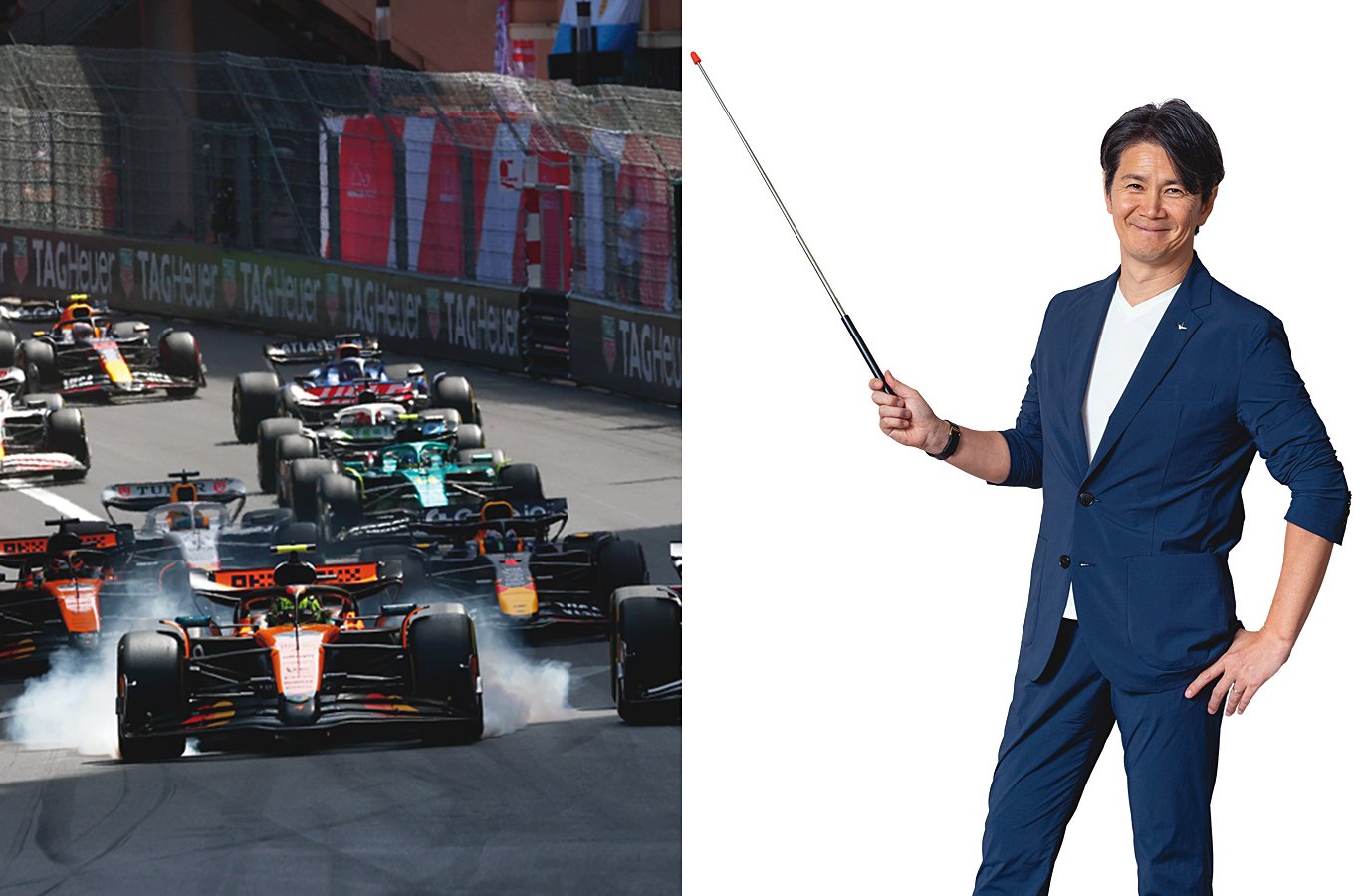 バトル時、ドライバーは何を見ている？」中野信治が教える“超観戦術”③