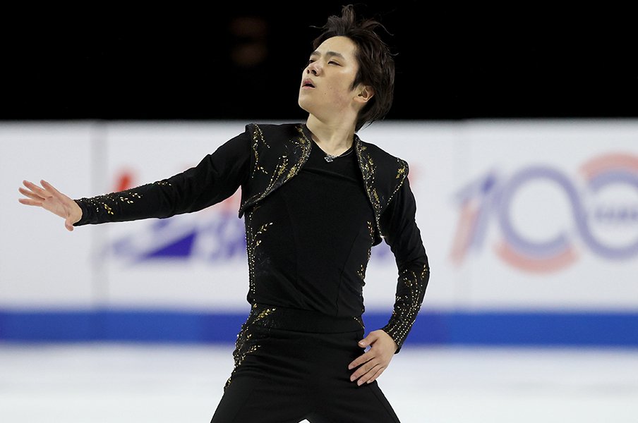 「完璧とはいかなくとも…」宇野昌磨がスケートアメリカで挑んだ“4回転5本”「23歳でも決して若くない」からこその“覚悟の演技”だった<Number Web> photograph by Getty Images