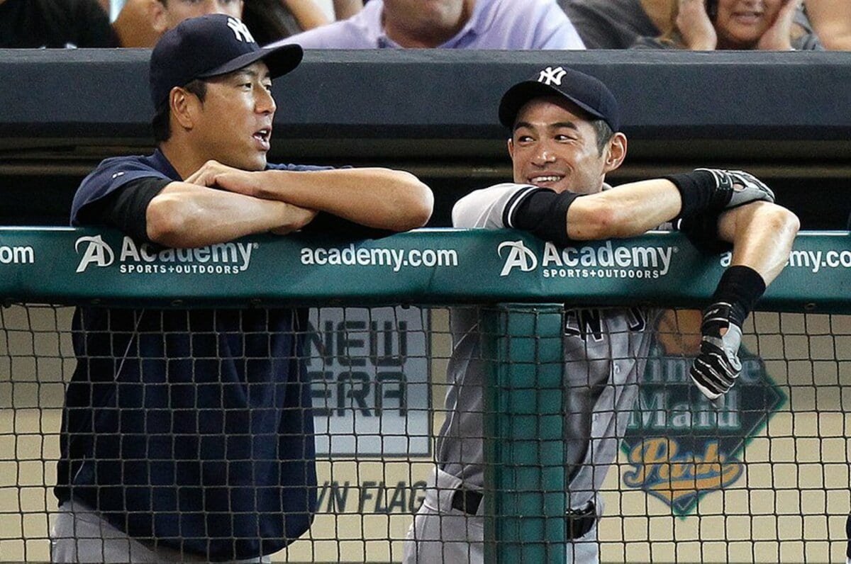 田中 イチロー 黒田 ニューヨーク・ヤンキース 記念フレーム 田中