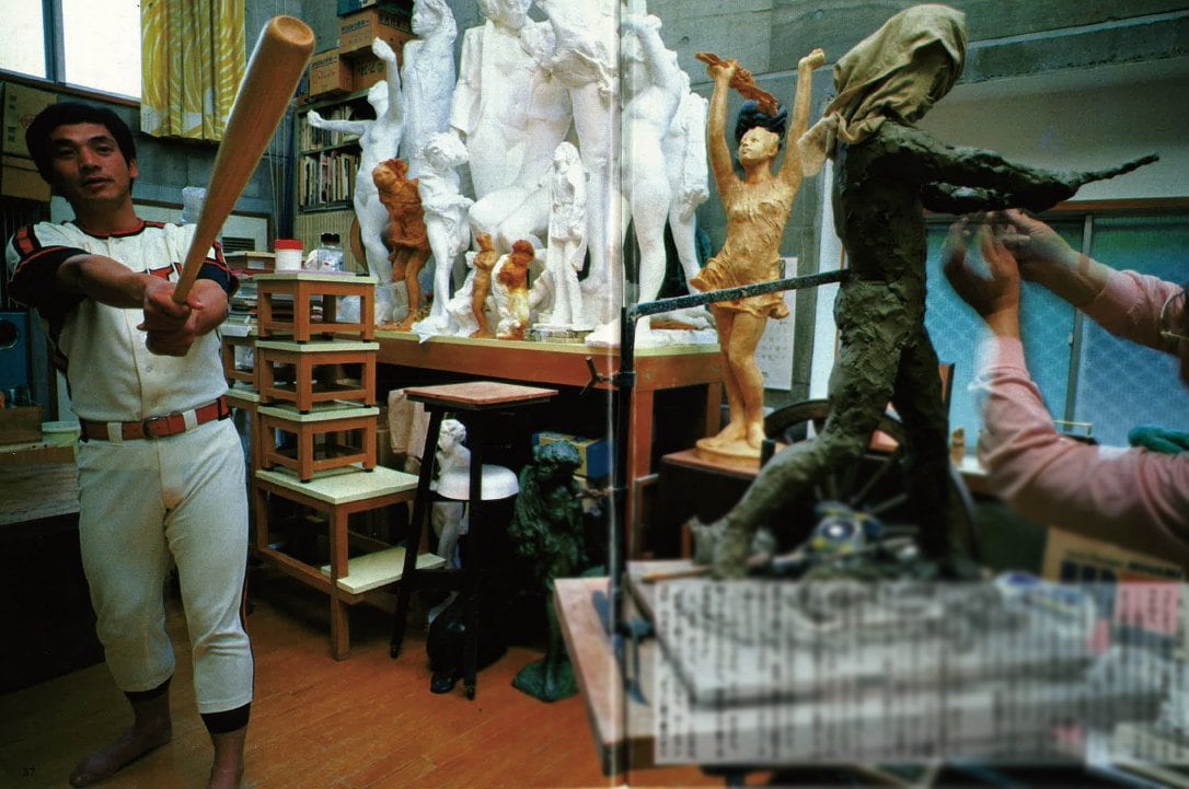 Number66号、落合特集のページ ©Sports Graphic Number