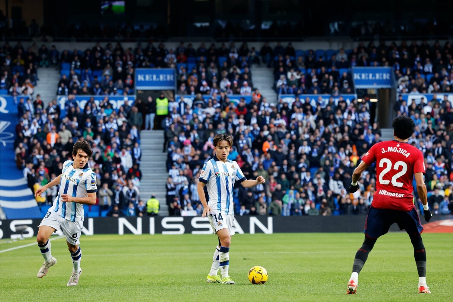 久保とアランブルのコンビネーション