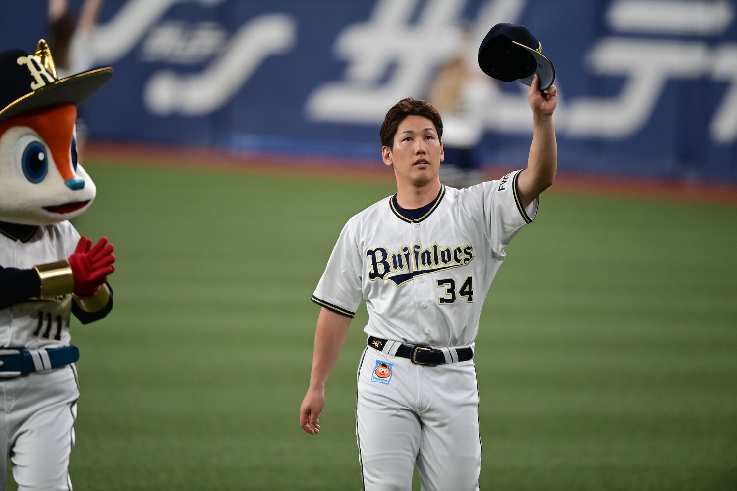 2年連続で首位打者に輝いた吉田正尚(2021年撮影) ©︎Naoya Sanuki