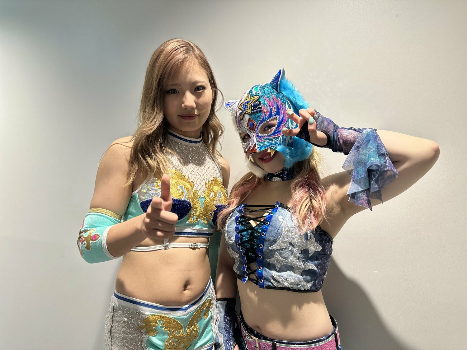 スターライト・キッドも天咲のフューチャー王座獲得に期待を寄せる　©Norihiro Hashimoto