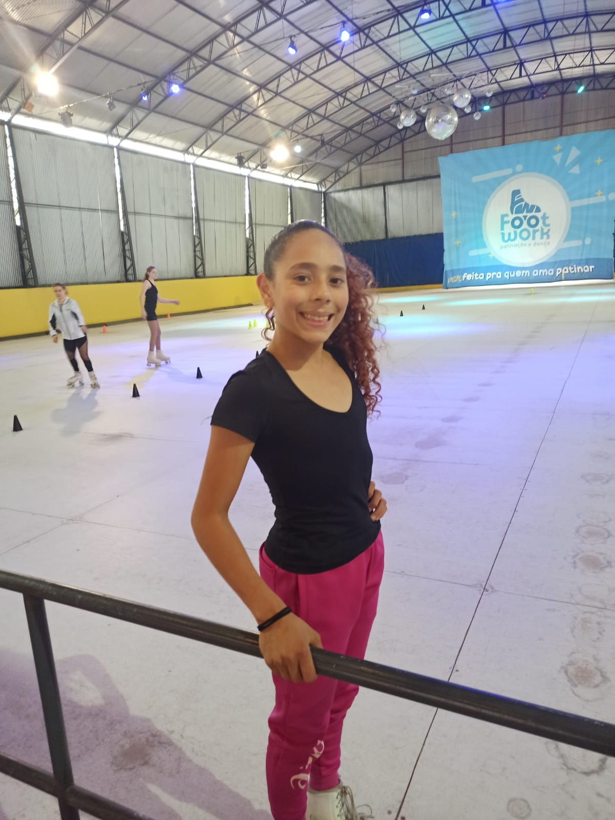 両親が経営するクリチーバのインラインスケート用リンクにて ©Hiroaki Sawada