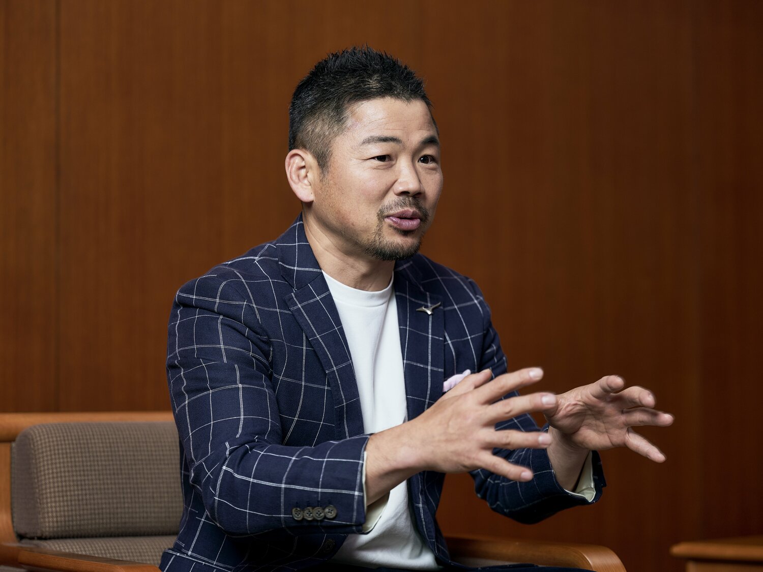 元ラグビー日本代表・田中史朗　©︎Yuki Suenaga