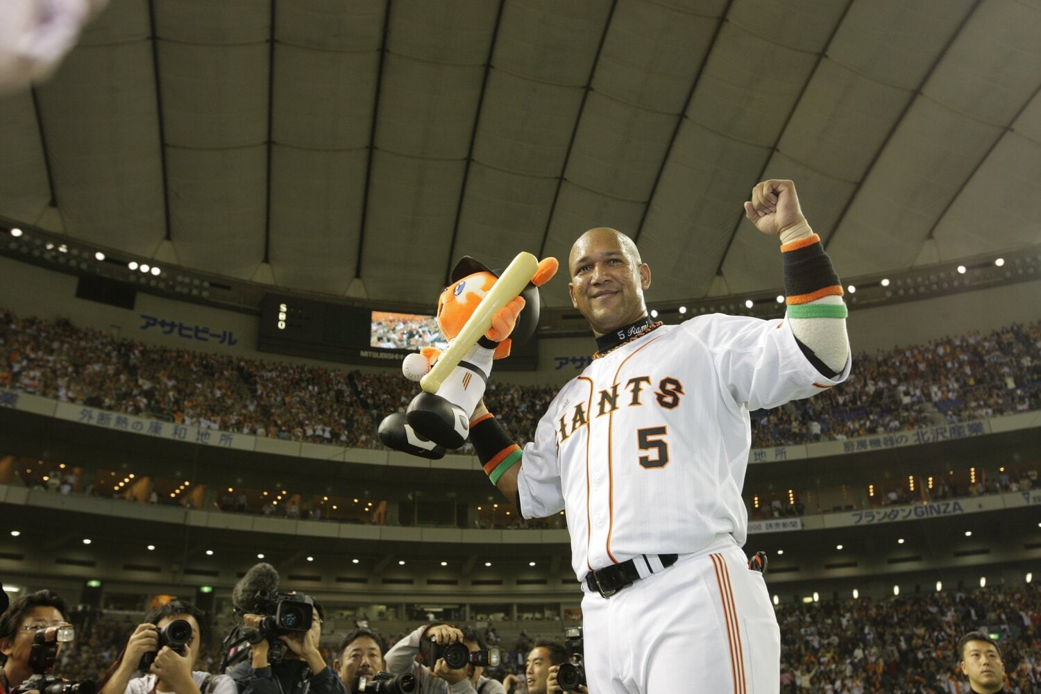 巨人時代のラミレス　©Shigeki Yamamoto