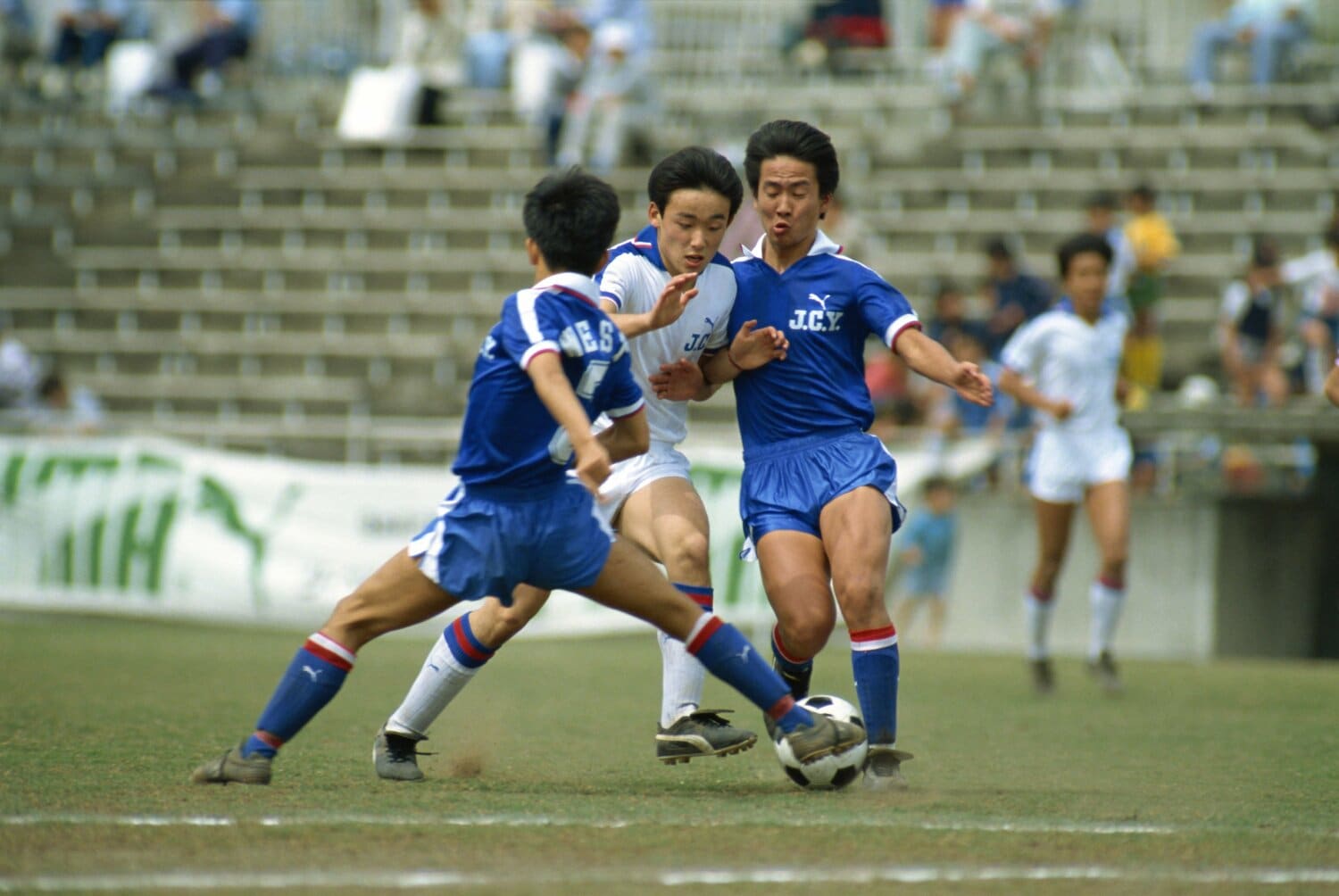 1985年9月、日本クラブユース東西対抗戦　©︎Shinichi Yamada/AFLO