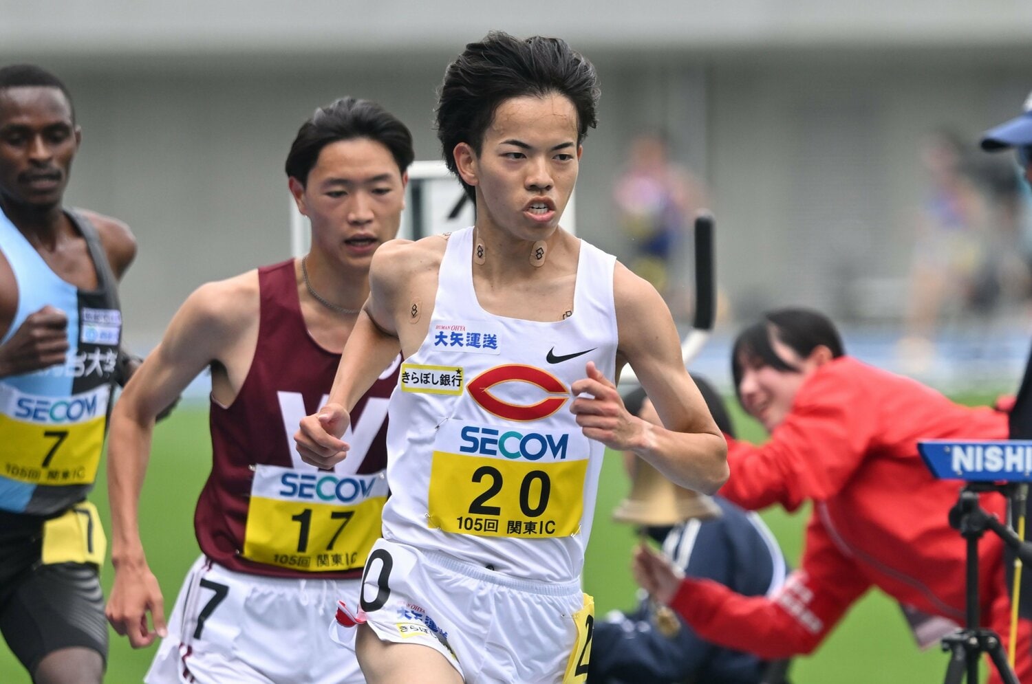 5月の関カレ5000m1部で優勝するなど中大のエース格となった岡田 ©Takashi Shimizu