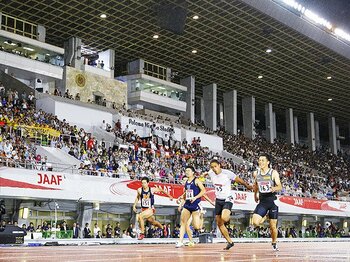 ケンブリッジ飛鳥か山縣か桐生か……。日本選手権の続きで9秒台を夢見る。＜Number Web＞ photograph by Yusuke Nakanishi/AFLO SPORT