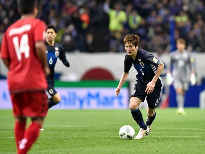 中核選手と異端者を抱え込むハリル。戦術の幅を象徴するのは原口元気！＜Number Web＞ photograph by Asami Enomoto