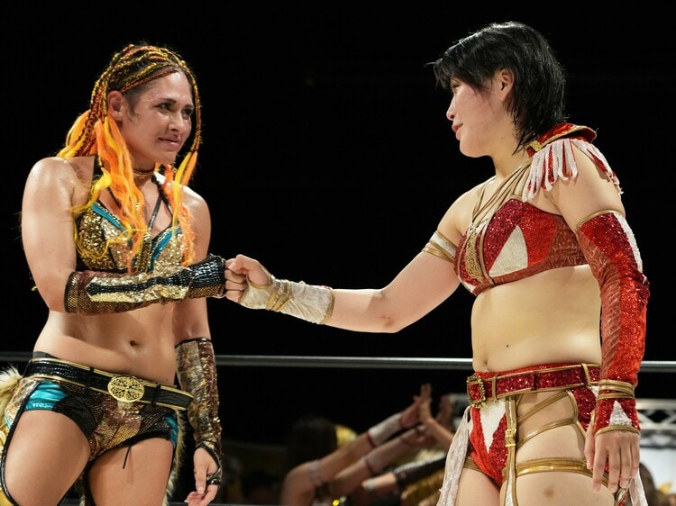 WWE挑戦のジュリア「マリーゴールドに来て本当によかった」“感動の