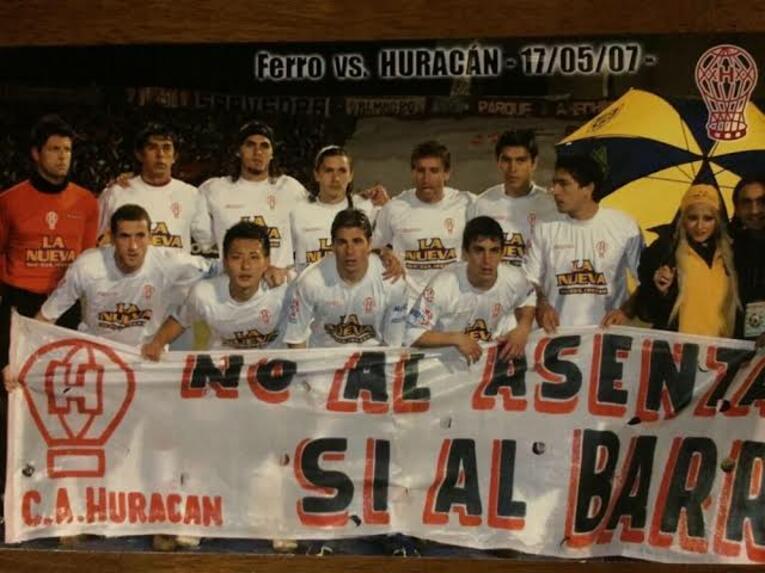 アルゼンチン・CAウラカン時代（本人提供）