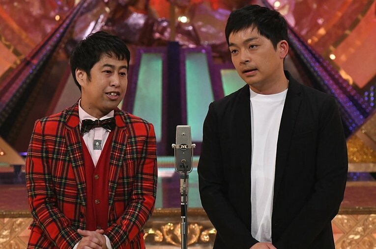 ウエストランドの井口浩之（左）と河本太。M-1決勝は今回が初めてだった ／ photograph by M-1グランプリ事務局