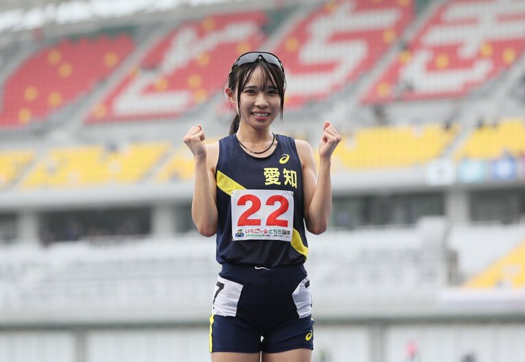 名城大学時代の山本有真（スワイプすると撮りおろしフォトなど、その他の写真もご覧になれます）　©JIJI PRESS