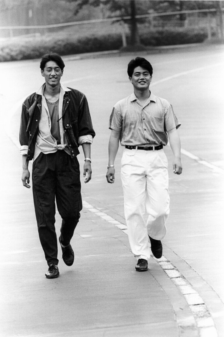 当時のライオンズファンの人気を二分した渡辺久信（左）と工藤　©︎BUNGEISHUNJU