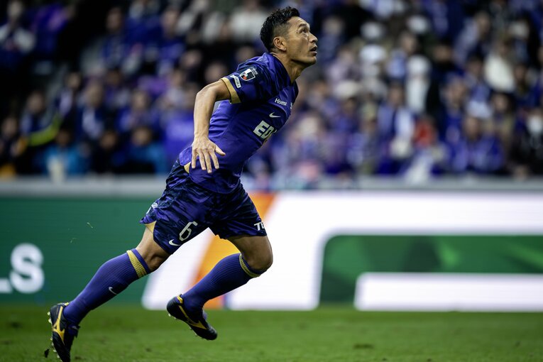 82分から交代出場した青山　©Takuya Sugiyama