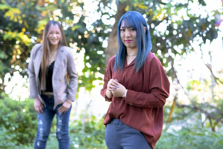 「フェリス卒の元銀行員」雪妃真矢と女子デスマッチファイター・世羅りさ　“復活タッグ”がアイスリボンで目指す歴代最強《特別グラビア》(63)