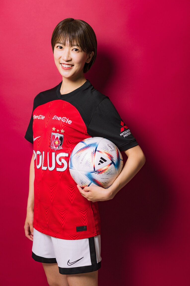 「選手紹介ポートレート風に撮りましょう！」とリクエストすると……　©Kiichi Matsumoto