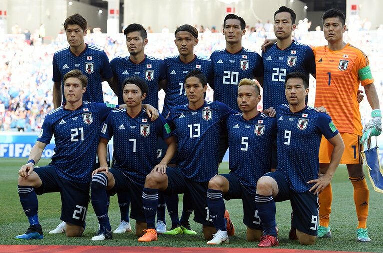 2018ロシアW杯ポーランド戦スタメン ／ photograph by Asam iEnomoto/JMPA