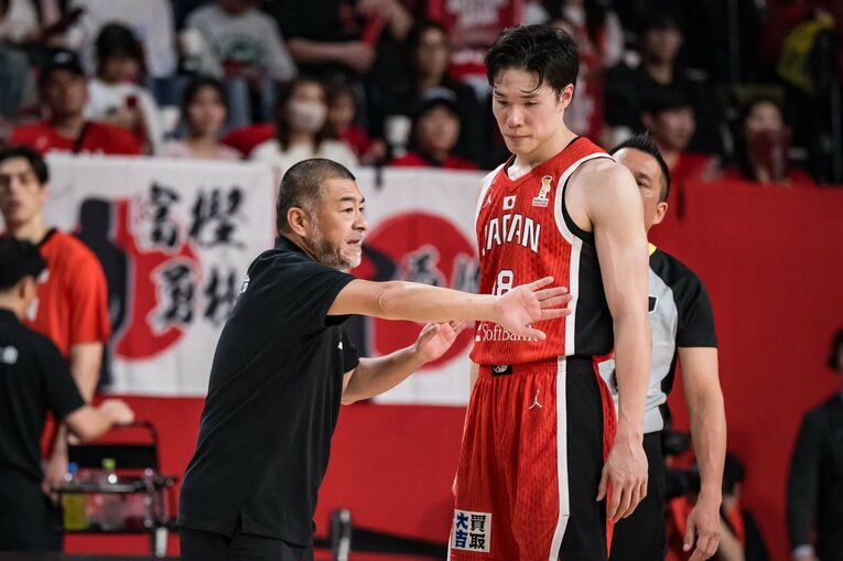 FIBAワールドカップ予選 vs韓国（2026年3月1日）©︎FIBA