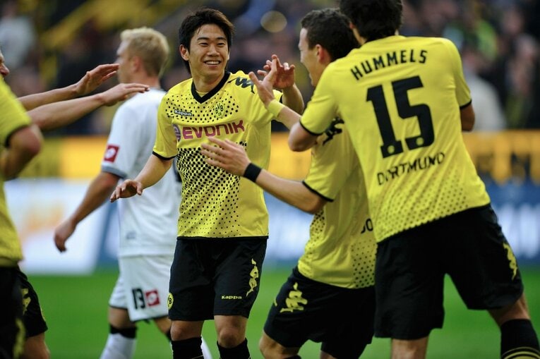 2011-12シーズンの香川　©Sports Graphic Number