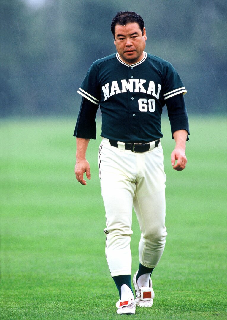 1988年撮影。40歳で打率.311、44本、125打点の成績を挙げ、“不惑の大砲”と呼ばれた ©BUNGEISHUNJU