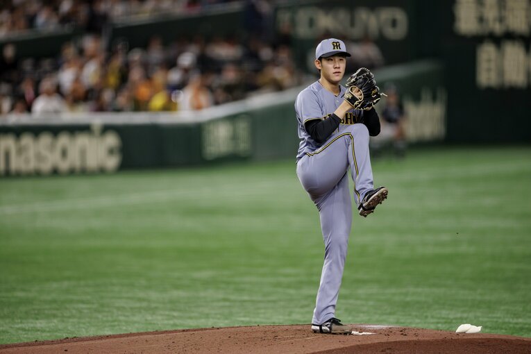 阪神・富田蓮　©︎Kiichi Matsumoto