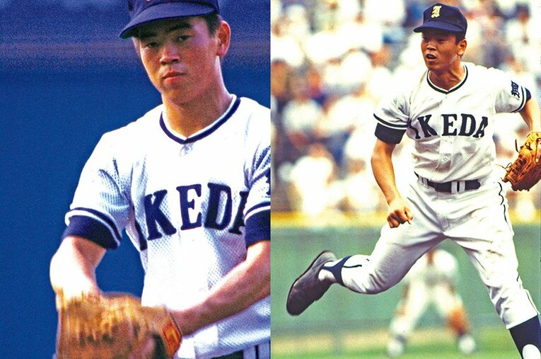 池田のエースとして君臨した水野雄仁 ／ photograph by Katsuro Okazawa