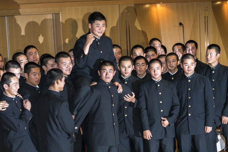 2017年ドラフト1位・清宮幸太郎（日本ハム）　©BUNGEISHUNJU