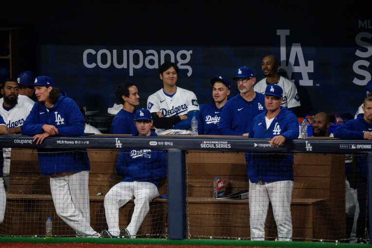 【開幕2戦目／21日】水原氏がいない試合…大谷翔平とドジャースの様子　©Nanae Suzuki