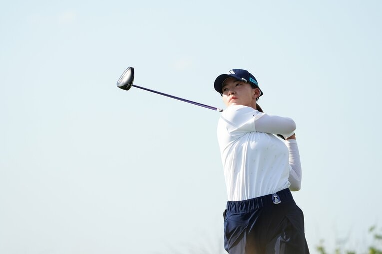 渋野日向子（2025年6月全米女子プロ）　©︎Shizuka Minami