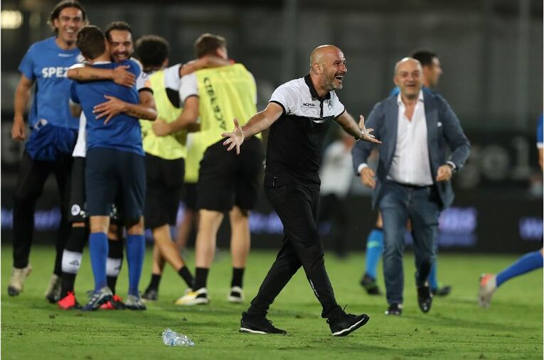 セリエDからAに這い上がったイタリアーノ監督©Getty Images