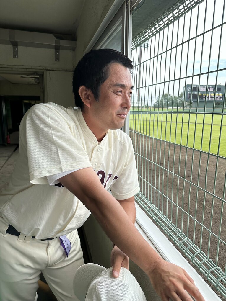 昨夏インタビューした國保陽平氏の姿　©Yuji Yanagawa