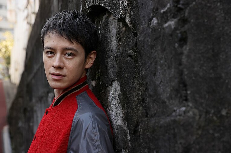 俳優でタレントのウエンツ瑛士さん ／ photograph by Shigeki Yamamoto