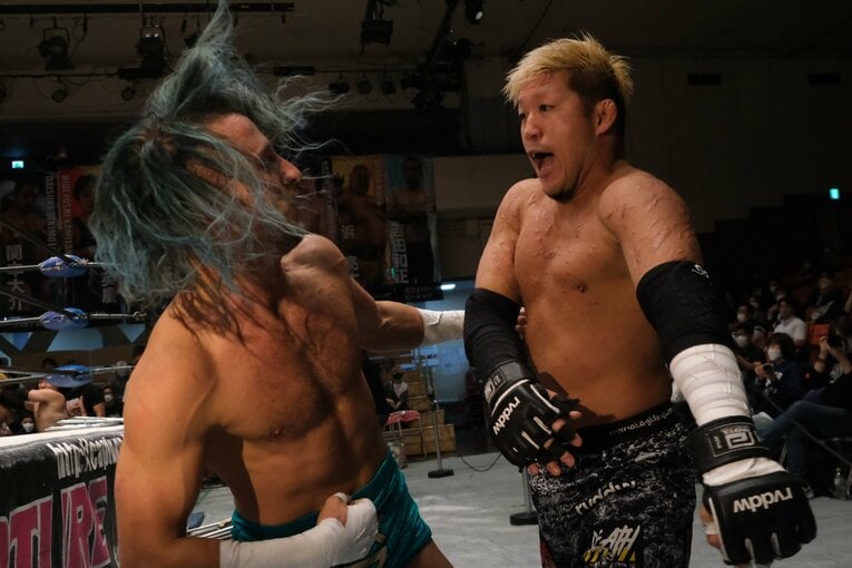 王者ドリューにとって“竹田超え”の意味は大きい（クリックすると「この記事の写真」にとびます。流血等の過激な写真を含みますのでご注意ください）