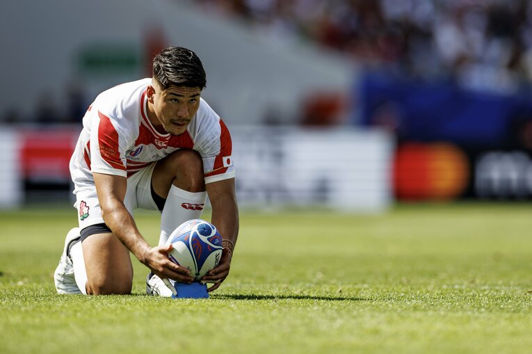 松田力也（2023年ラグビーW杯チリ戦）©︎Kiichi Matsumoto