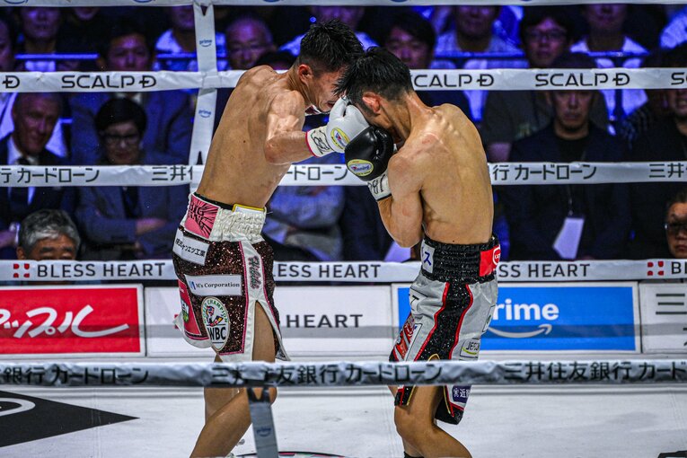 中谷潤人vs.西田凌佑（WBC・IBF世界バンタム級王座統一戦） ©Takuya Sugiyama