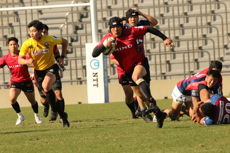 日野時代の竹中　©︎Nobuhiko Otomo