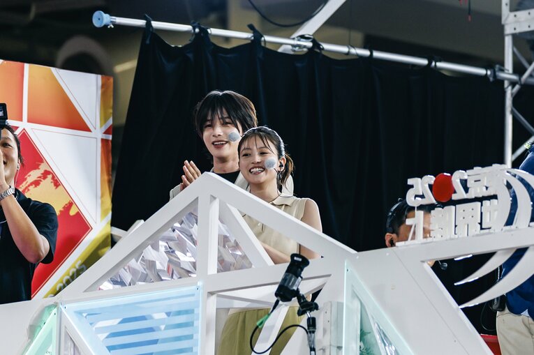 世界陸上の中継を今田美桜と一緒に盛り上げた「&TEAM」のK　©︎Kiichi Matsumoto